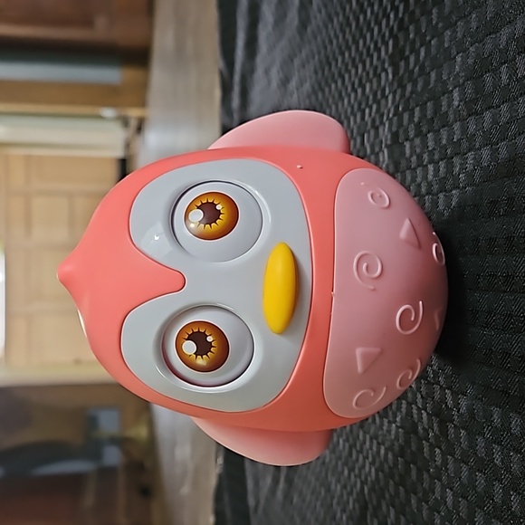 UNIH, Pink, Roly Poly, owl, baby toy, gift, baby shower, Birthday day. - Picture 5 of 11